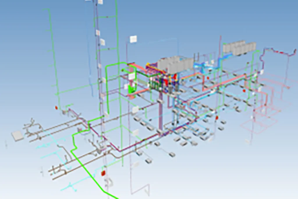 Ingenieurbüro Injesta (Dipl.-Ing. (FH) Jens Staudenmeir) - Planung, Projektsteuerung & Dokumentation - Projekte und Referenzen - Kraftwerke - KEP Mainova Frankfurt/Main, Neubau 2 Gasturbinen mit Abhitzekessel und Schaltanlagengebäude